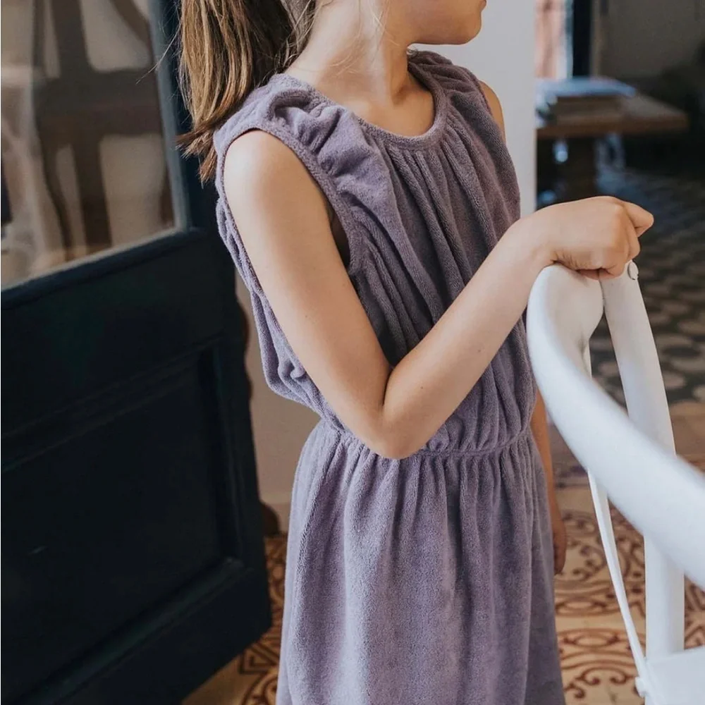 Terry cloth dress by designer A Monday In Copenhagen - Picture 1 of 4